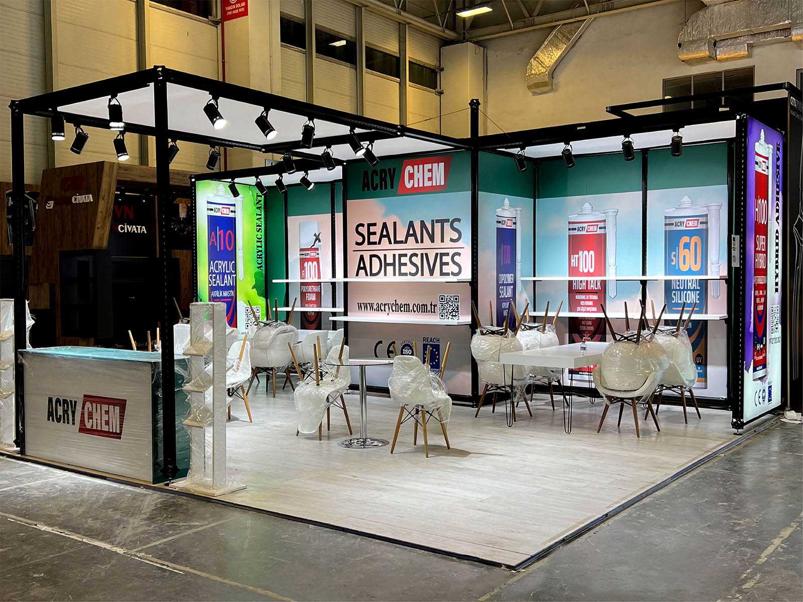 HARDWARE 2O23 - Custom exhibition stand design by UNIO Exhibition