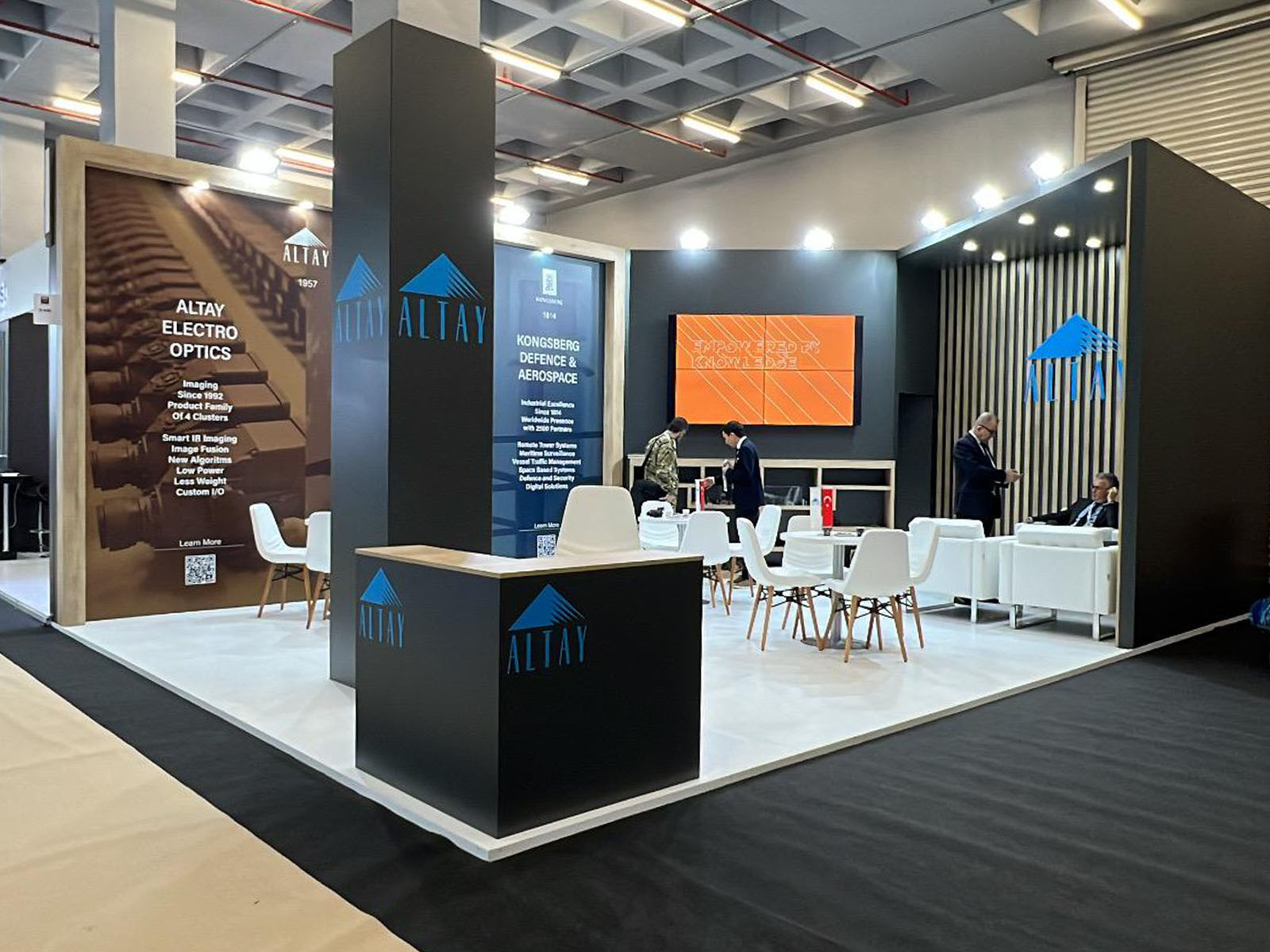 IDEF 2025 - Custom exhibition stand design by UNIO Exhibition